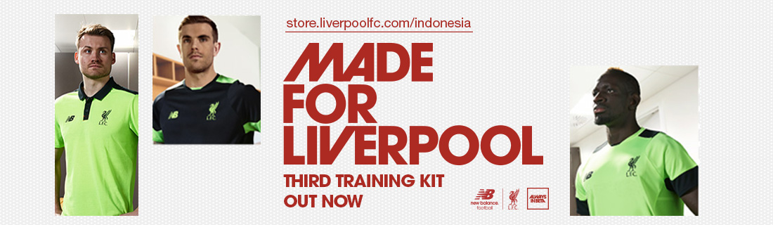 liverpool third training kit