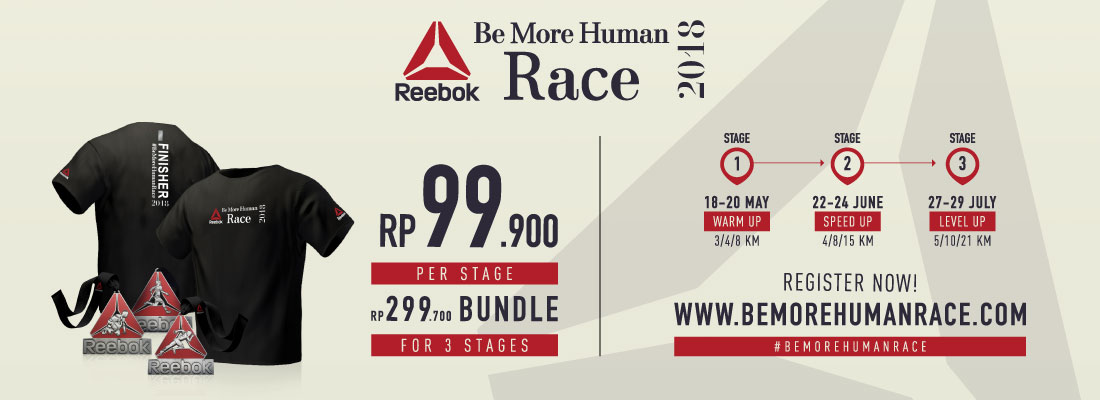 reebok be more human race coupon